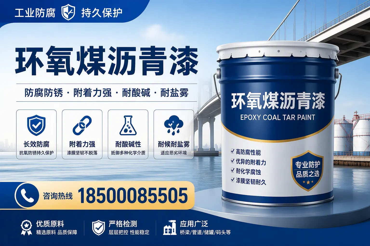 如何选择高品质环氧煤沥青漆？定西用户的选型指南